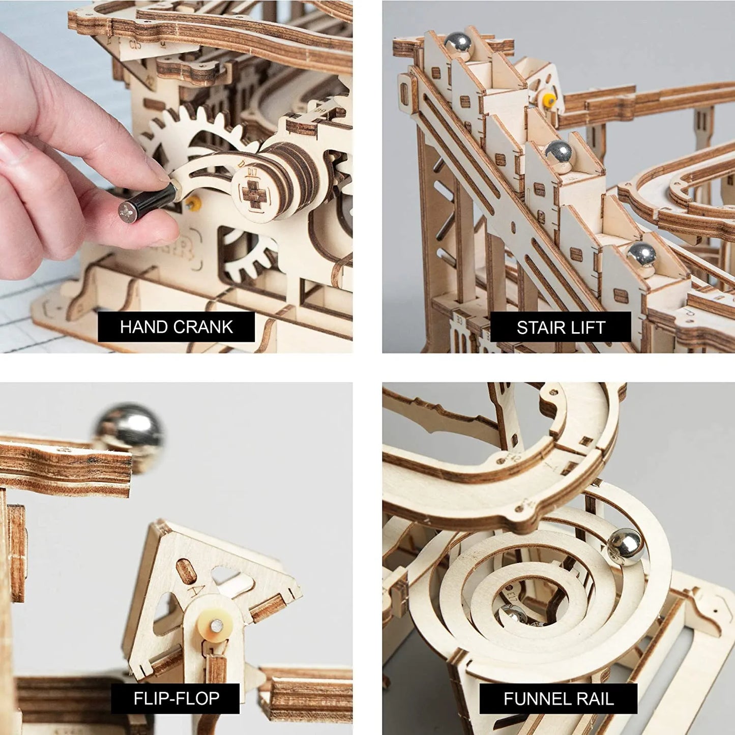 Marble Run 3D Wooden Puzzle