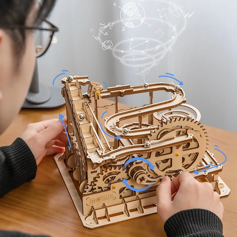 Marble Run 3D Wooden Puzzle