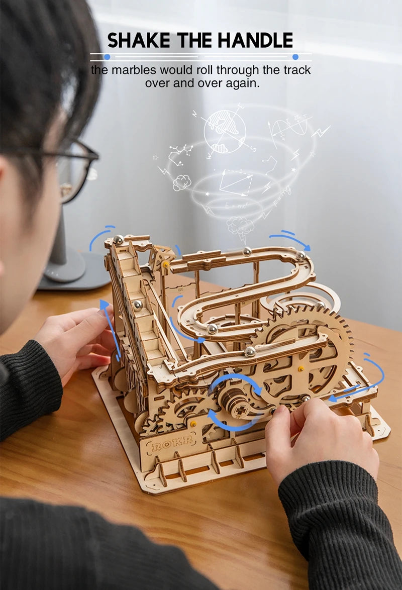 Marble Run 3D Wooden Puzzle